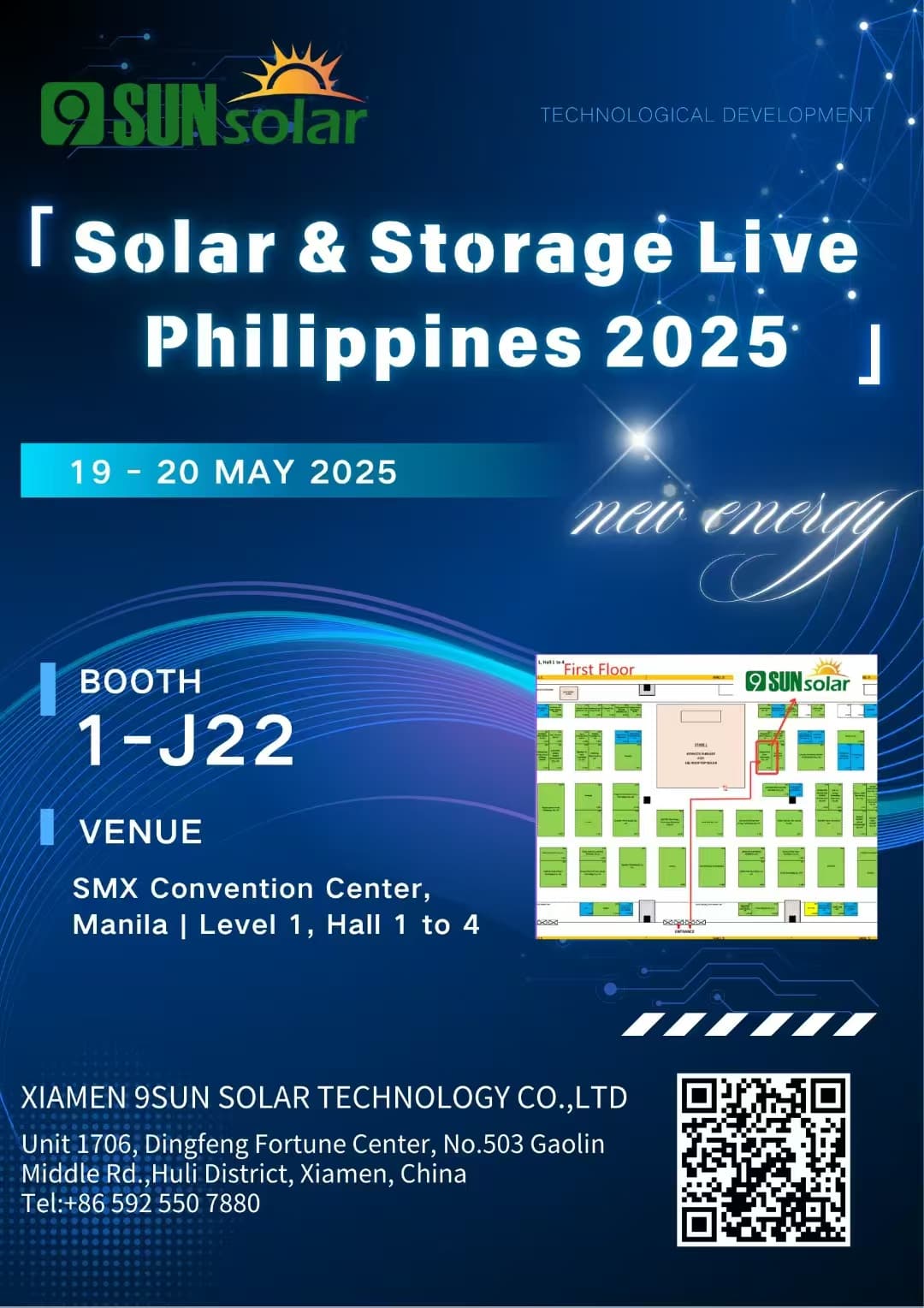 9Sun Solar presenteert geavanceerde oplossingen voor de montage van zonnepanelen op Solar & Storage Live Philippines 2025