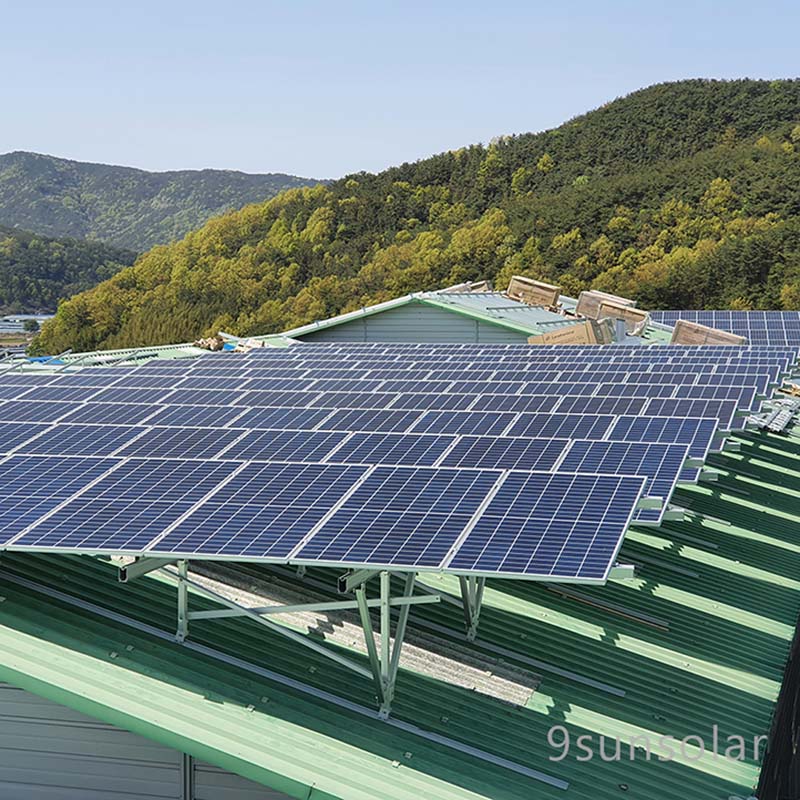 9Sunsolar New Energy verwerft contract voor 3MW zonne-energieproject op daken in Korea