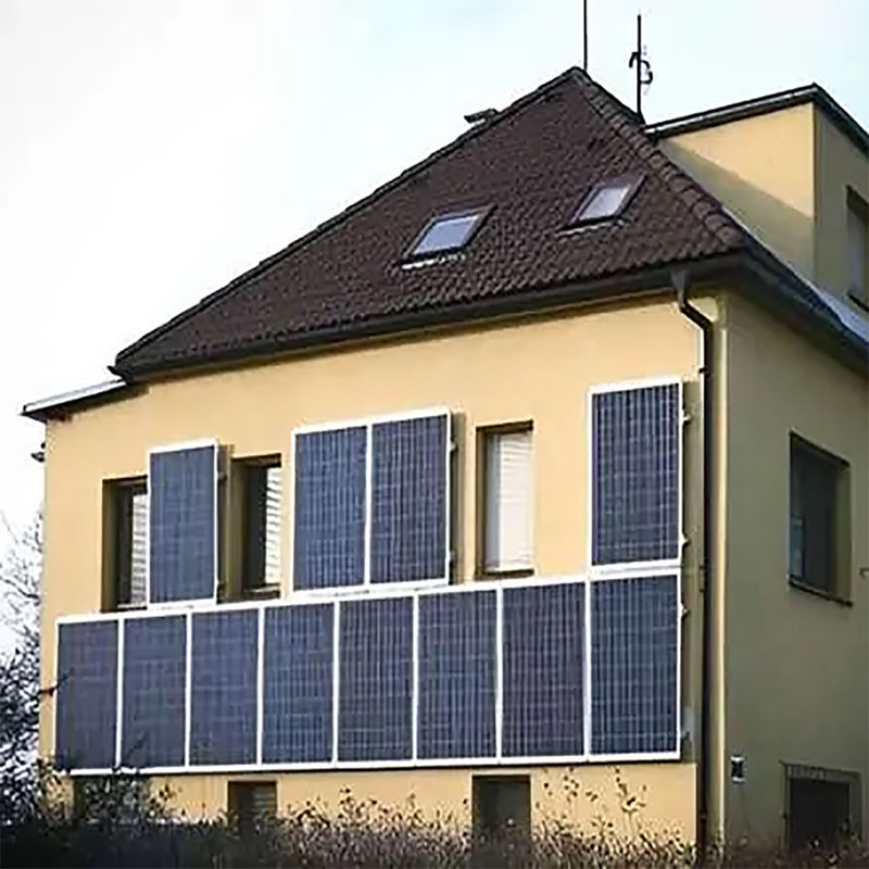 Aluminium wandbeugel voor zonnepanelen